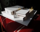 住宅模型を制作しています 住宅完成イメージの確認、完成記念として イメージ4