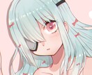 かわいいSNSアイコン描きます SNSにかわいい女の子のアイコンはいかがですか？ イメージ3