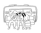 ゆるいイラストお描きします モノクロからカラーまで幅広く対応いたします イメージ1