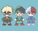 SNS・ブログ等に！プロフィールアイコン描きます かわいいデフォルメイラストを描きます。アイコン等に是非！ イメージ1