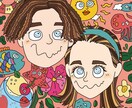 特別な日を彩るウェルカムボード描きます お持ちの写真でイラストかきます イメージ2