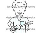 シンプルゆるめアイコン、ブログやSNS用に描きます ゆる〜い、でも特徴を捉えたアイコン作成します！ イメージ3