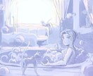魅力的なキャラクターイラスト、デザイン描きます イラスト描きます！人間一人で一万円固定！ イメージ6