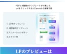 CanvaのLPテンプレートを販売します レスポンシブ対応・自由に編集可能(家事代行ver) イメージ3