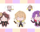 ふわっとかわいい！ミニキャラ制作します ゆるふわ・ほのぼのデフォルメがお好きな方へ イメージ3