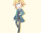 絵本のようなタッチでイラストを制作致します アイコン、ゲーム立ち絵など、ぷにっとかわいく魅せませんか？ イメージ3