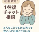 初回限定：心の悩み、1往復で伺います 少しだけ話したい、試してみたい方へ1往復だけのお試し相談 イメージ1