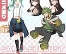 大手実績アリ！プロがご希望の立ち絵を描きます Vtuber・TRPGなどなど！高品質な立ち絵制作します イメージ6