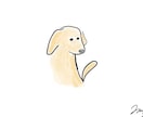 可愛いらしい子犬のイラスト描きます 子犬のイラストをロゴやインテリアに取り入れませんか？ イメージ2