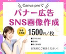 Canvaでバナー広告・SNS画像制作します 細部までこだわりながら丁寧にデザインいたします。 イメージ1