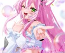 最短3日！目を惹く魅力的なイラスト描きます アイコンやヘッダー・サムネイル、個人鑑賞用にもどうぞ！ イメージ1