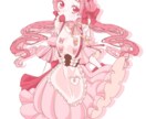 MVやサムネなど服までこだわるイラストを提供します 少女漫画のような顔の人物にハイセンスな洋服を着せ制作します イメージ3