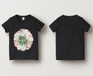 あなたのうちの子をTシャツに致します ペットの似顔絵・肖像画オーダー『まなペットアート』Tシャツ イメージ2