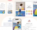 StudioテンプレートからWEBサイト作成します 新規サービス開始！お手頃価格でプロデザイナーが承ります☆ イメージ4