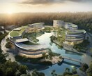 AIでCG作成します 建築の外観や内観のイメージCG作成 イメージ1