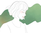 最短一日！高感度な似顔絵SNSアイコンを描きます 【エモい】シンプルだけど小洒落た画線イラストが得意です。 イメージ4