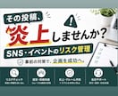 SNS・イベントの炎上トラブル未然防止します リスク管理のプロが実行可能な対策を提案 イメージ1