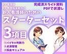 新人看護師向けスターターセット3項目あります 新人看護師向けバイタル・点滴管理・採血マニュアルはココ イメージ1