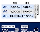 現役デザイナーが高品質で低価格なチラシを作成します 初めましての気持ちを込めて。ココナラスタート価格です。 イメージ4