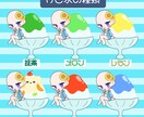 可愛いかき氷のSDイラスト、ミニキャラ描きます 最短当日!遅くても3日以内に納品可能な夏らしく可愛いイラスト イメージ3