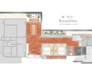 平面間取り図｜民泊の家具付き図を魅力的にします 一級建築士による手描きイラスト図面で差別化を イメージ5