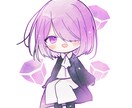 水彩風ミニキャライラストをお描きします ふんわり、キラキラした雰囲気をご希望の方へ イメージ1