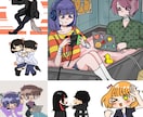 活動者さん必見！オリジナルアイコン描きます 活動者さんにおすすめ！商用利用・背景透過が無料！ イメージ4