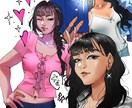 最短3日/厚塗りイラスト制作/アイコン制作します 色気づく瞳と耽美な色気。あなたの「好き」を深みのある厚塗り イメージ3
