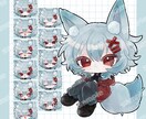 かわいいミニキャライラストお描きします short動画・サムネイル・アイコン等に！表情差分付き︎‪‪ イメージ3