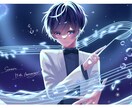 SNS用等幅広いイラストを描きます サムネ/アイコン/挿絵…かわいいからかっこいいまで！ イメージ2