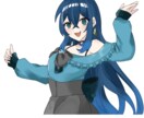 オリジナルキャラのアイコン、1枚絵を描きます 等身イラスト依頼専用ページです。SDイラストは他ページから イメージ3
