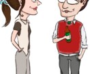 似顔絵制作、キャラクターイラスト制作いたします ポップで味のある似顔絵、キャラクターイラストお任せ下さい！ イメージ5