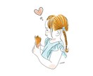 お子さまの一瞬を可愛く切り取りイラストにします 日々の成長を可愛いイラストにして残しませんか？ イメージ2
