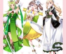 お好みの女の子キャラクター描きます IRIAM配信やゲーム制作を始めたい方向け料金！ イメージ5