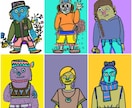 海外受け抜群★デジタルモンスター＆動物を描きます NFTへ出品OK☆商用利用OK☆著作権譲渡★擬人化イラスト イメージ4