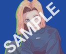 アイコニックになるキャラクターアイコン描きます 個性の中に可愛さ、格好良さが詰まった魅力あるアイコン制作 イメージ4