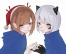 かわいい女の子描きます SNSアイコン、ヘッダー、歌ってみたサムネイルなど イメージ3