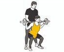 オンラインパーソナルトレーニングをします 無理のない食事、運動で夏に向けて体を引き締めましょう！ イメージ1