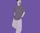 写真をおしゃれなイラストにします 写ってる方のイメージ、教えてください。世界観に寄り添います。 イメージ1