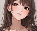 アイコン/サムネイルに使える人物イラスト作成します SNSアイコンや出品に、ちょうどいい人物画像を。 イメージ1