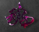 カラフルな筆文字書きます 世界にひとつだけの彩り文字で、あなたの想いをカタチに イメージ3