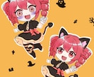 パキッと映える可愛いキャラ描きます “目を引く・印象に残る”イラストをお届けします！ イメージ4