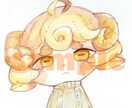 かわいいSNSのアイコン描きます 透明水彩、デジタルお好きな方をお選びいただけます！ イメージ2