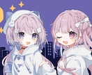 ポップでかわいいMV用イラストお描きします 経験豊富なイラストレーターが個性的なイラストをお描きします イメージ5