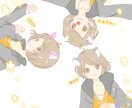 SNS等アイコンのイラスト描きます 自分だけのキャラ絵が欲しい方はぜひ！ イメージ4
