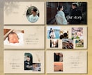 Canva プロフィールムービーテンプレ納品します スマホOK 上品/おしゃれ/シンプル 写真と文字を入れて完成 イメージ4