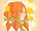 商用◎SNS用アイコン、イラストカット作成します 柔らかいタッチで制作、用途に合わせて丁寧にヒアリング致します イメージ6