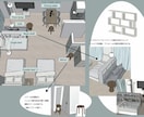 3Dレイアウト付きでインテリアデザインをします 北欧で活動中のプロがおしゃれな空間をご提案 イメージ2