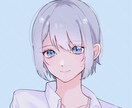 パッと目を引く透明感のあるアイコン制作します オリキャラ、似顔絵、デフォルメ、キャラデザおまかせ等できます イメージ5