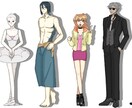 キャラクターの立ち絵イラストを描きます TRPG等に使用できるキャラクターイラスト制作を承ります イメージ4